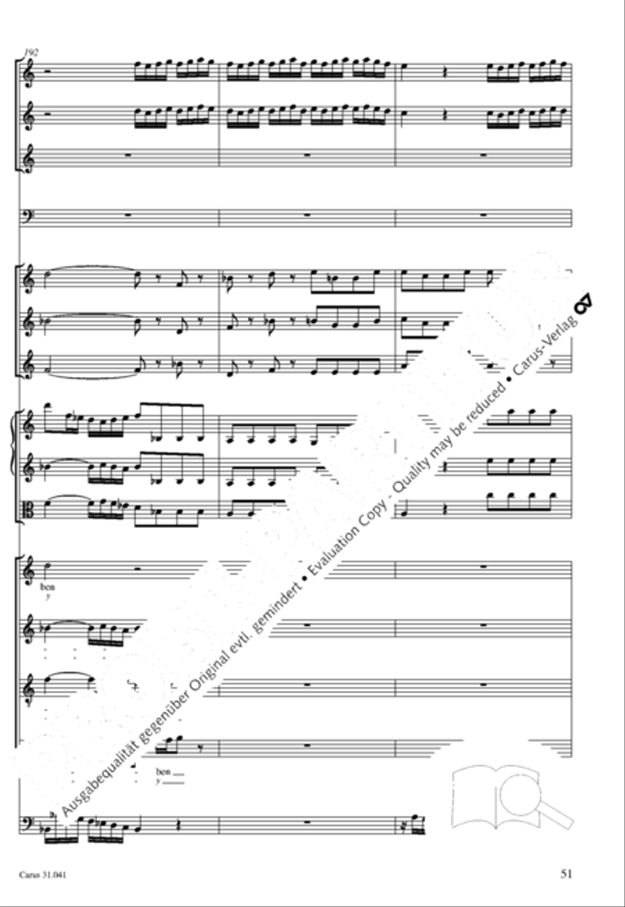 O Lord, we come to praise thee 4-Part scores gallery preview page 52