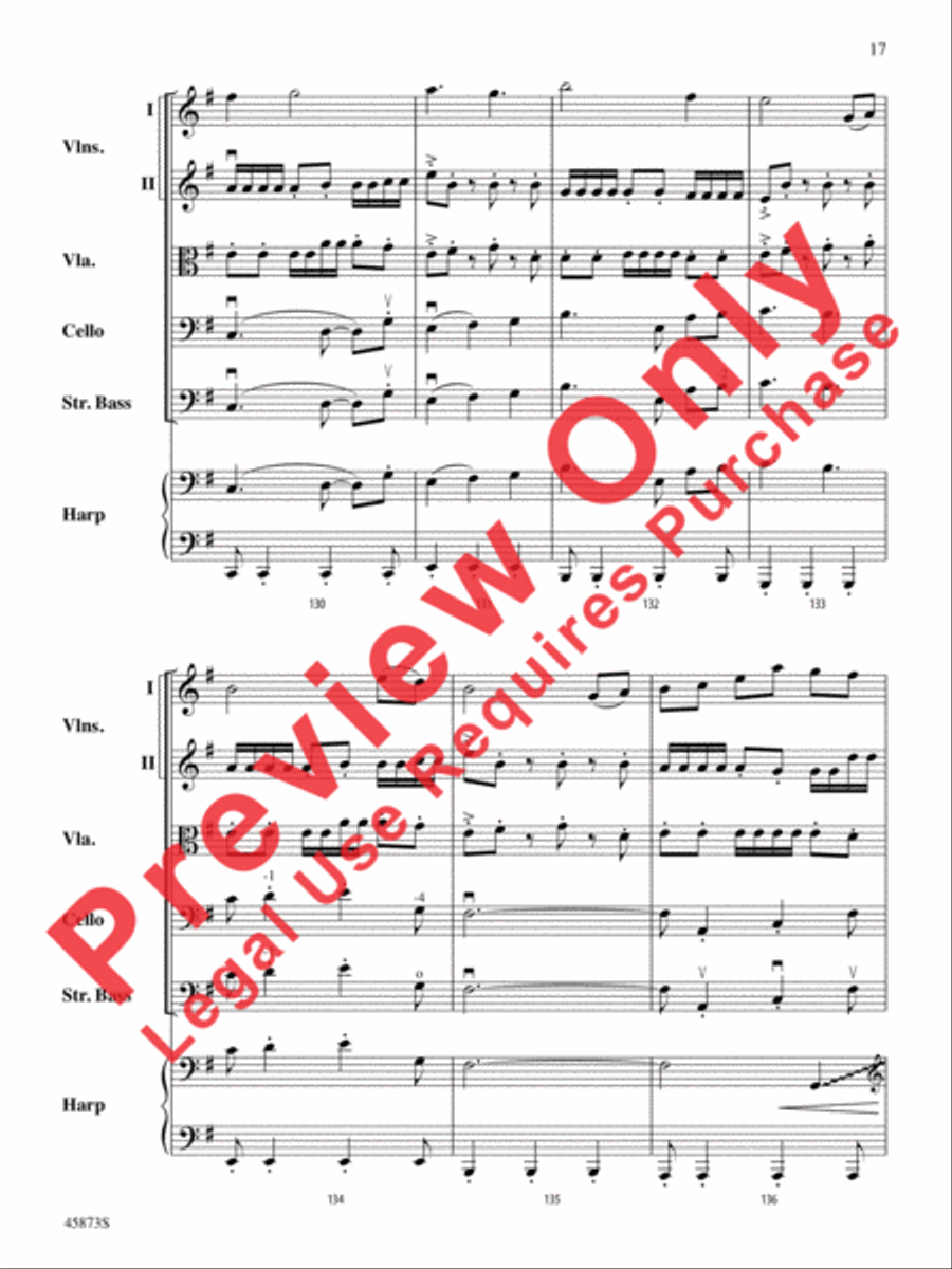 Rogue Rider Rogue Rider String Orchestra scores gallery preview page 17