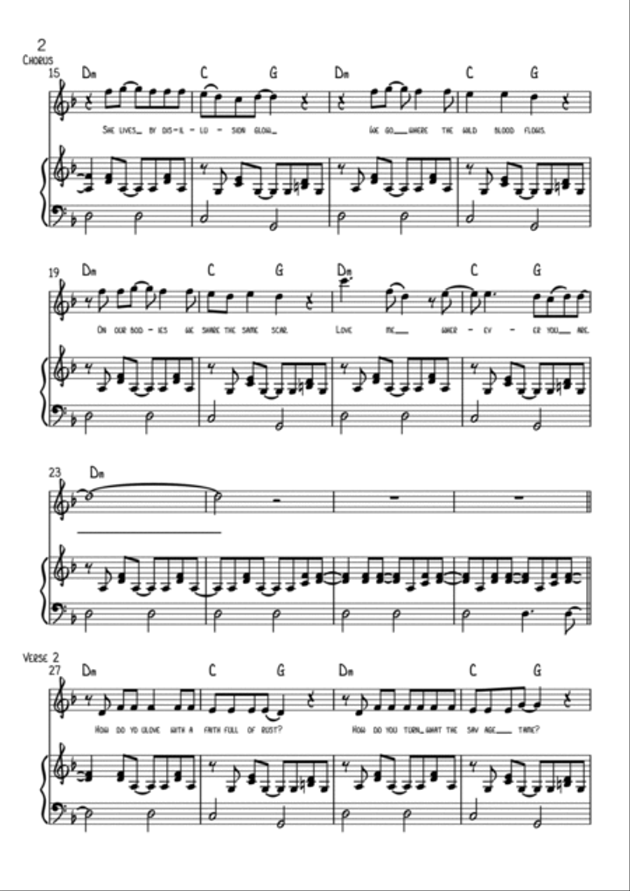 Wire To Wire Voice scores gallery preview page 2