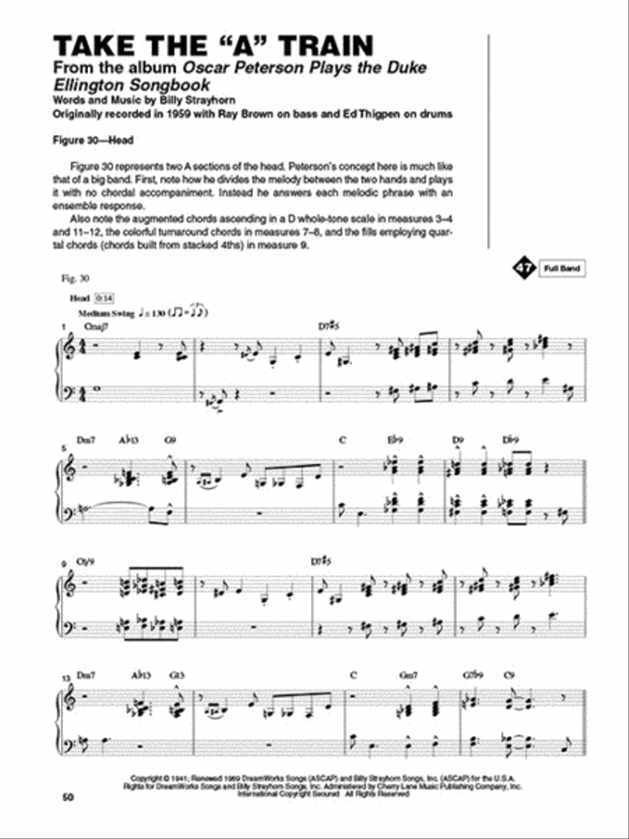 Oscar Peterson – Classic Trio Performances Piano Method scores gallery preview page 5