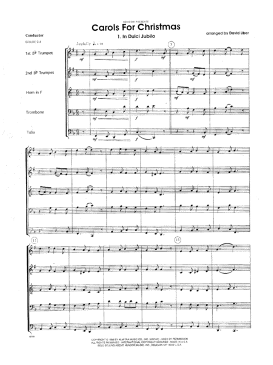 Carols For Christmas