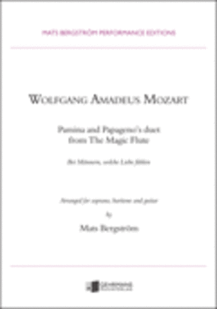 Pamina and Papageno's duet from The Magic Flute Soprano Voice scores gallery preview page 1
