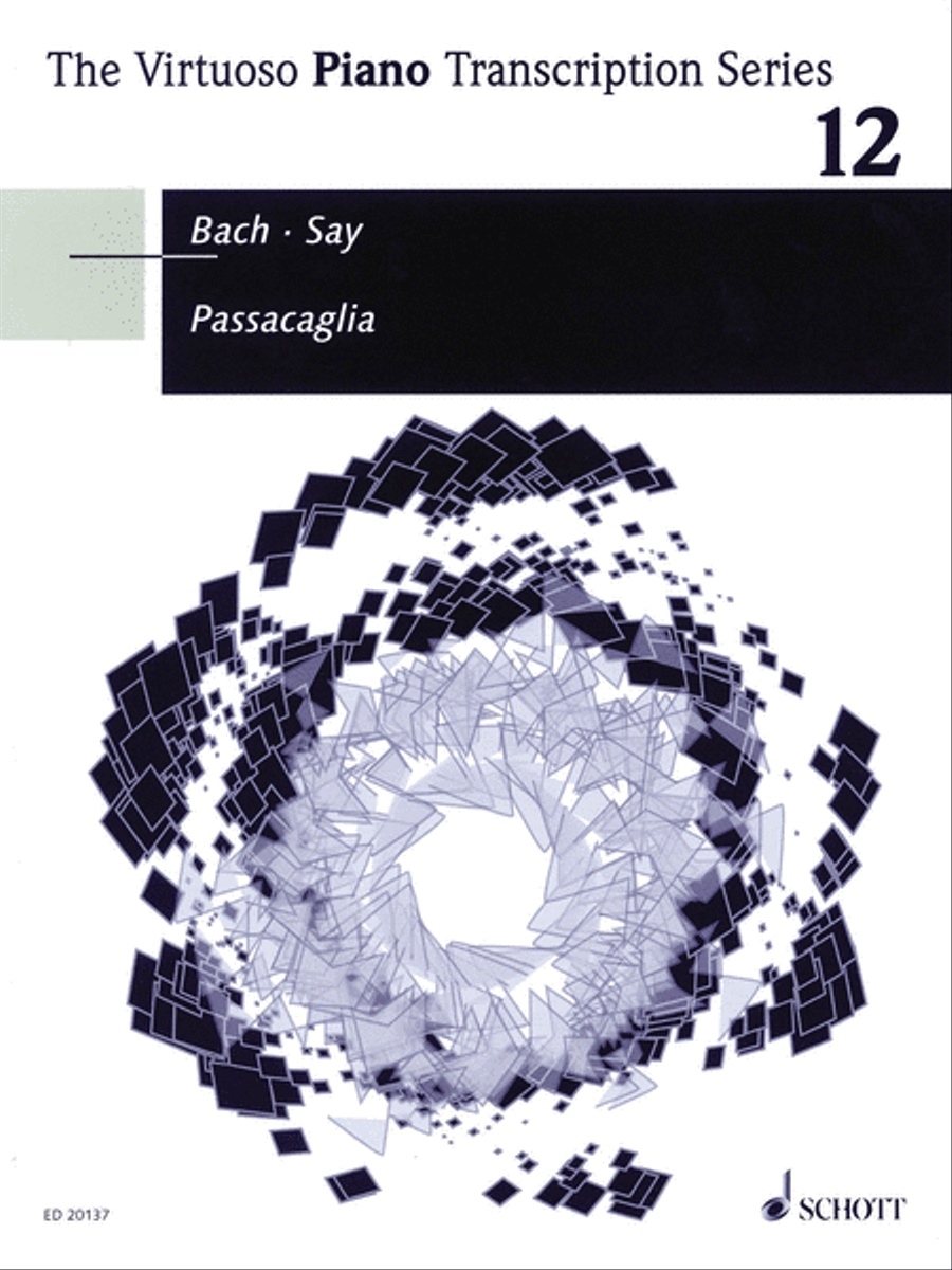 Passacaglia and Fugue in C Minor by Johann Sebastian Bach Piano Solo - Sheet Music