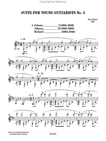 Suite for Young Guitarists No. 5