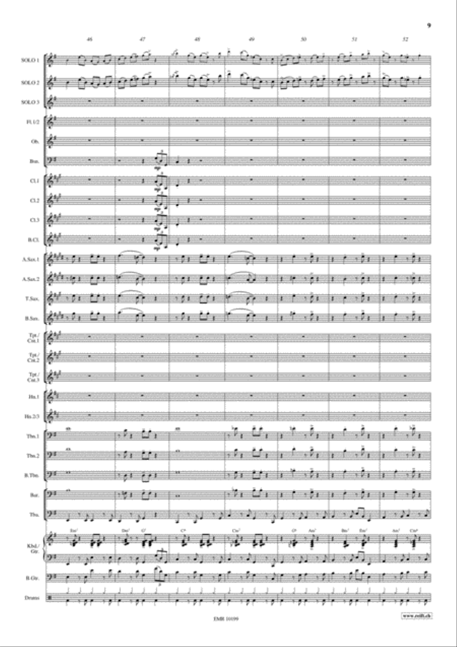 Tutti Frutti Tutti Frutti Concert Band scores gallery preview page 11