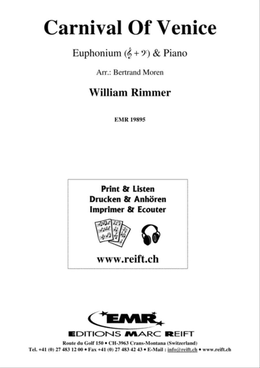 Carnival Of Venice Euphonium scores gallery preview page 2