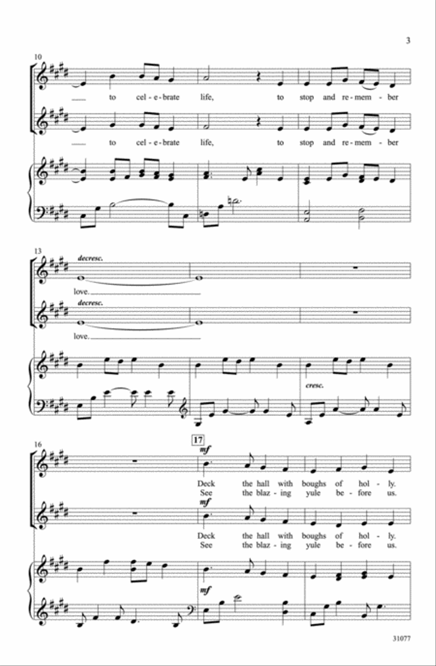 'Tis the Season 'Tis the Season 2-Part scores gallery preview page 3