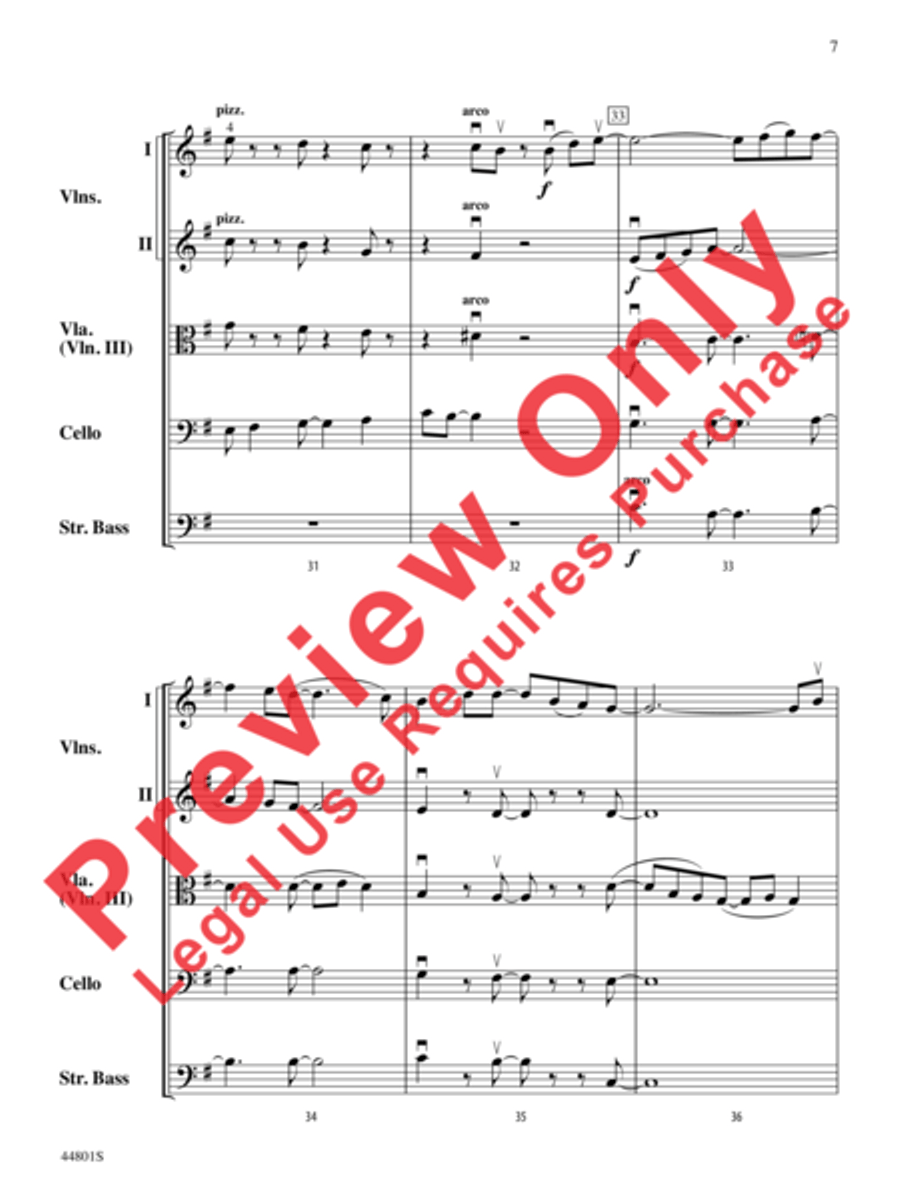 Mary, Did You Know? String Orchestra scores gallery preview page 10
