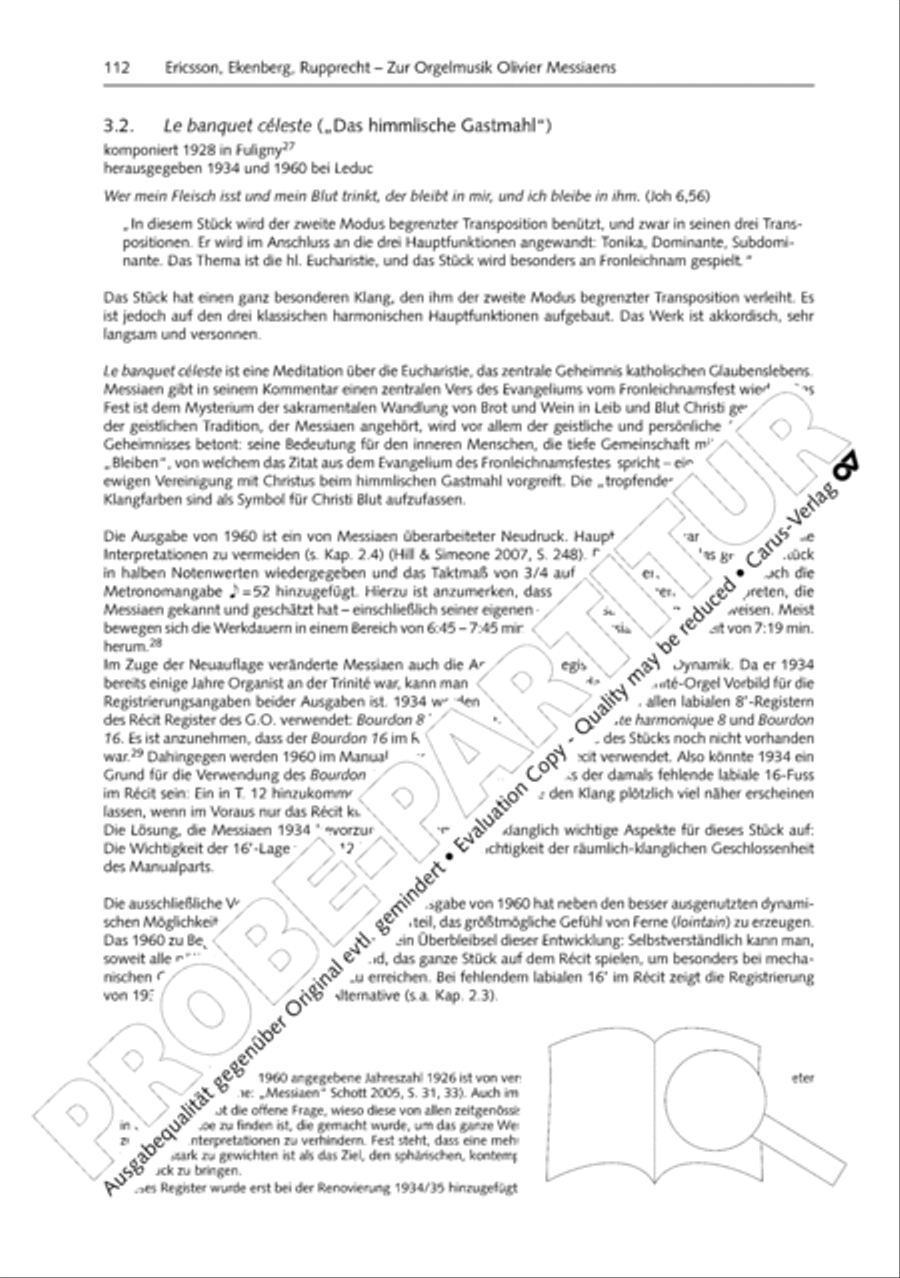 Orgelschule zur historischen Auffuhrungspraxis Organ Solo scores gallery preview page 113