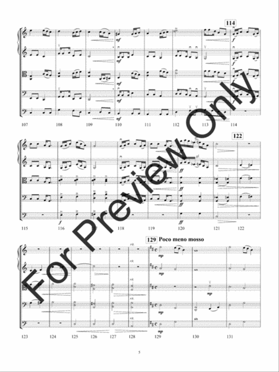 Snake River Stomp String Orchestra scores gallery preview page 8