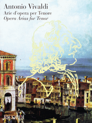 Book cover for Opera Arias for Tenor