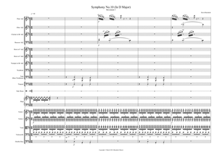 Symphony No.10 Op.29 (In D Major)