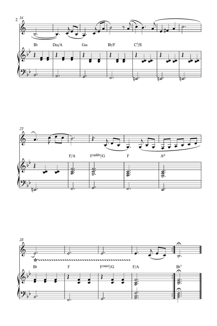 Married Life Married Life B-Flat Clarinet scores gallery preview page 2