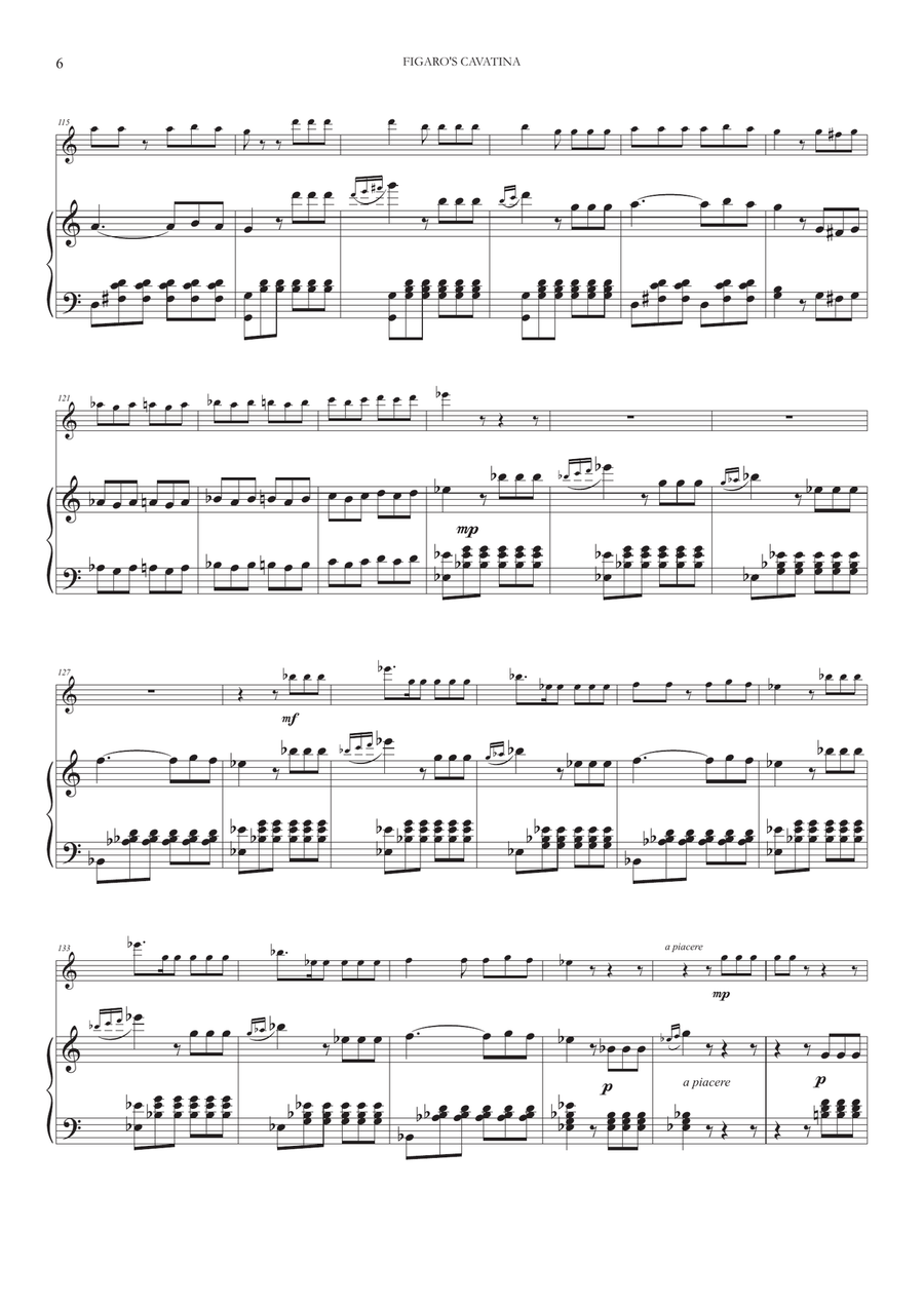 Figaro's Cavatina 