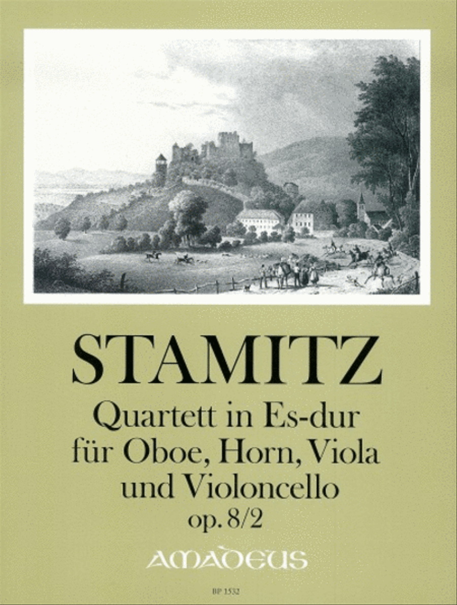 Quartett op. 8/2 Oboe scores gallery preview page 1