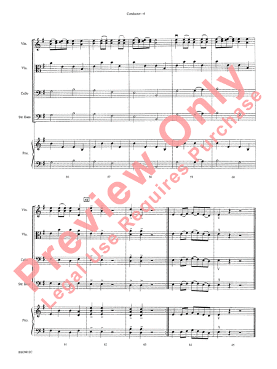 Rite at Stonehenge String Orchestra scores gallery preview page 8