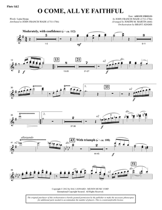 Carols for Choir and Congregation - Flute 1 & 2