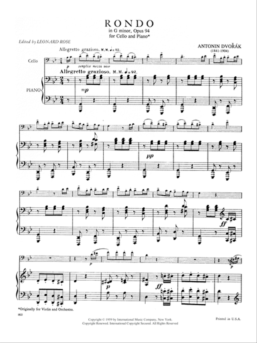 Rondo, Opus 94 Piano Accompaniment scores gallery preview page 2