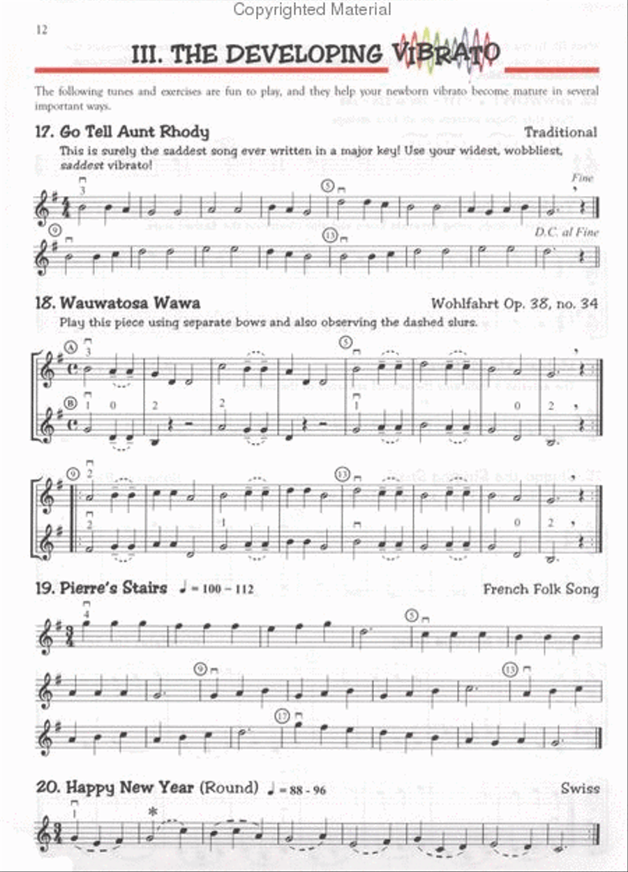 Viva Vibrato! - Violin Chamber Orchestra scores gallery preview page 2