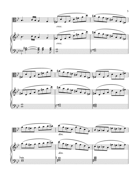 "Theme From Symphony No.40"-Piano Background for Viola and Piano image number null