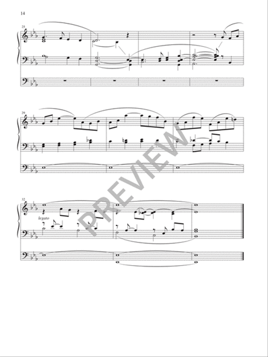 Gathered to Worship - Volume 3 Hymn Anthems scores gallery preview page 16