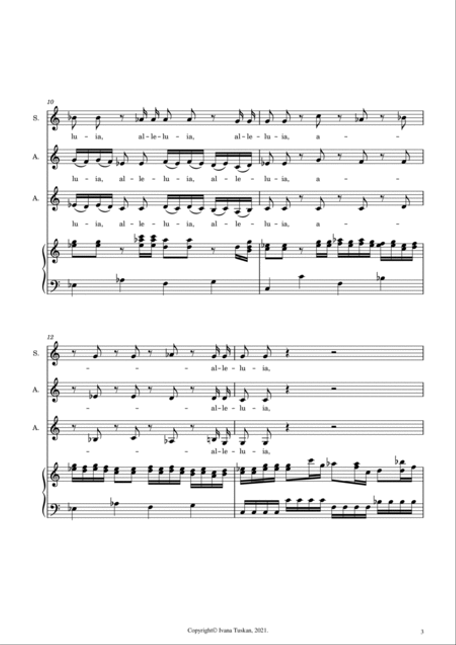6 Sacred Treasures for SSA, SSAA SSAA scores gallery preview page 5