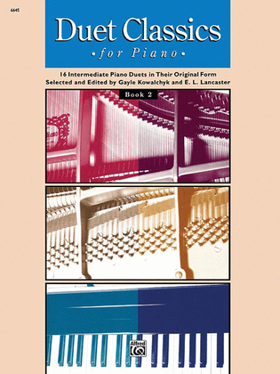 Book cover for Duet Classics for Piano, Book 2