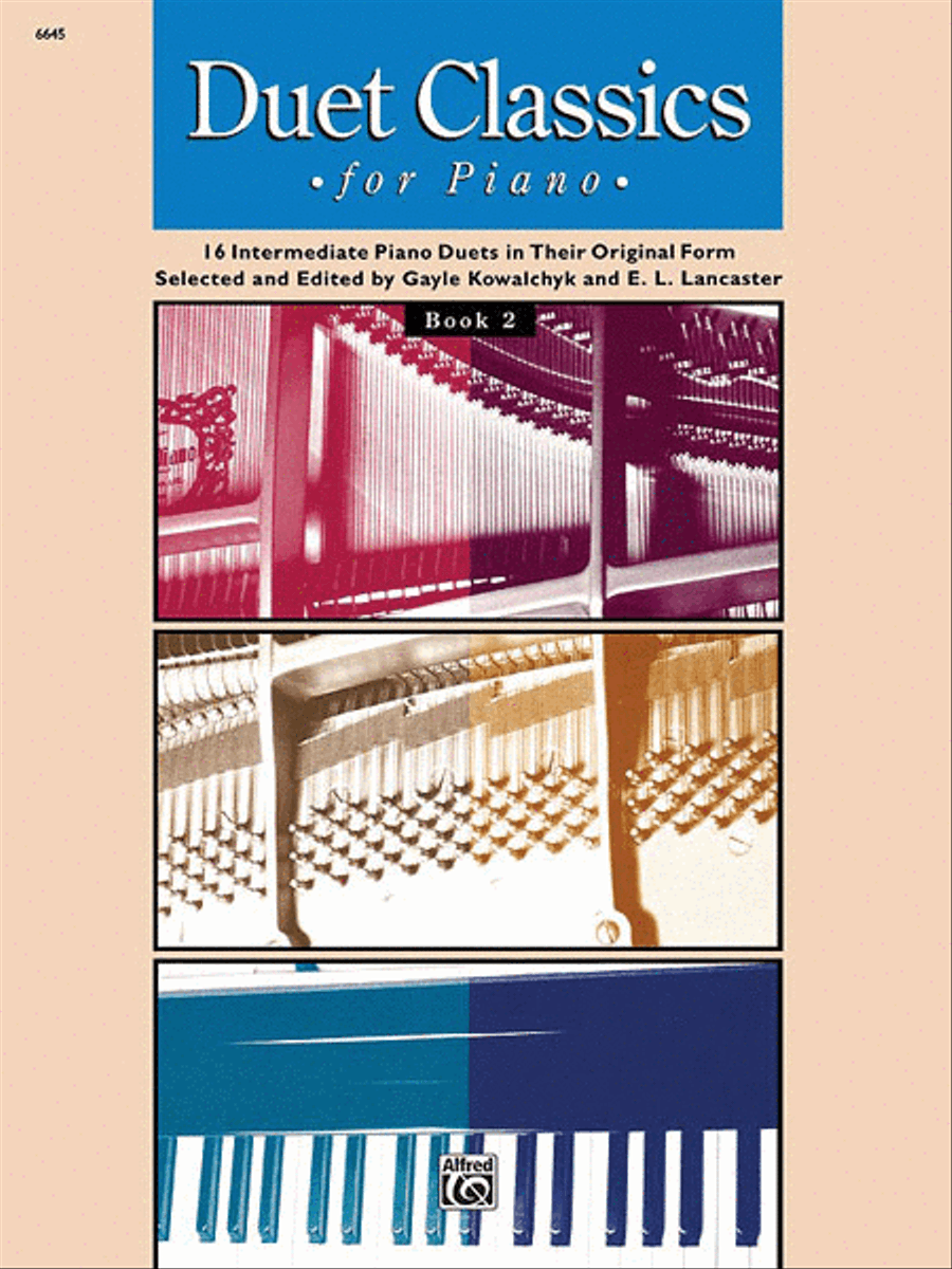 Book cover for Duet Classics for Piano, Book 2