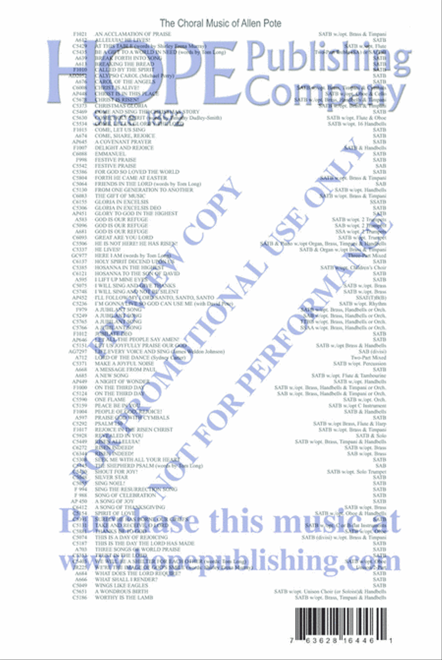 God Is Our Refuge God Is Our Refuge TTBB scores gallery preview page 13