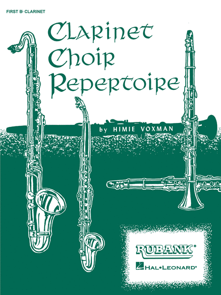 Clarinet Choir Repertoire (1st Clarinet Part)