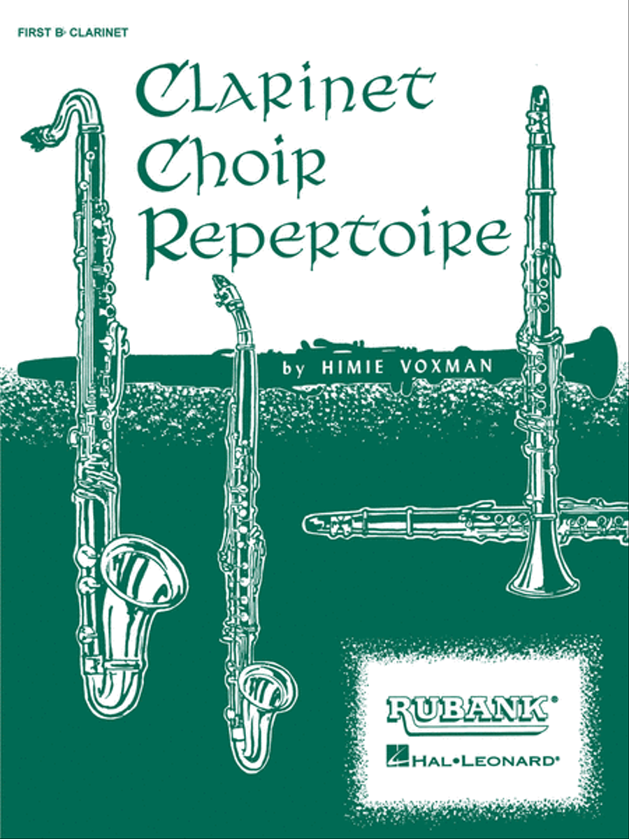 Clarinet Choir Repertoire Clarinet Choir scores gallery preview page 1