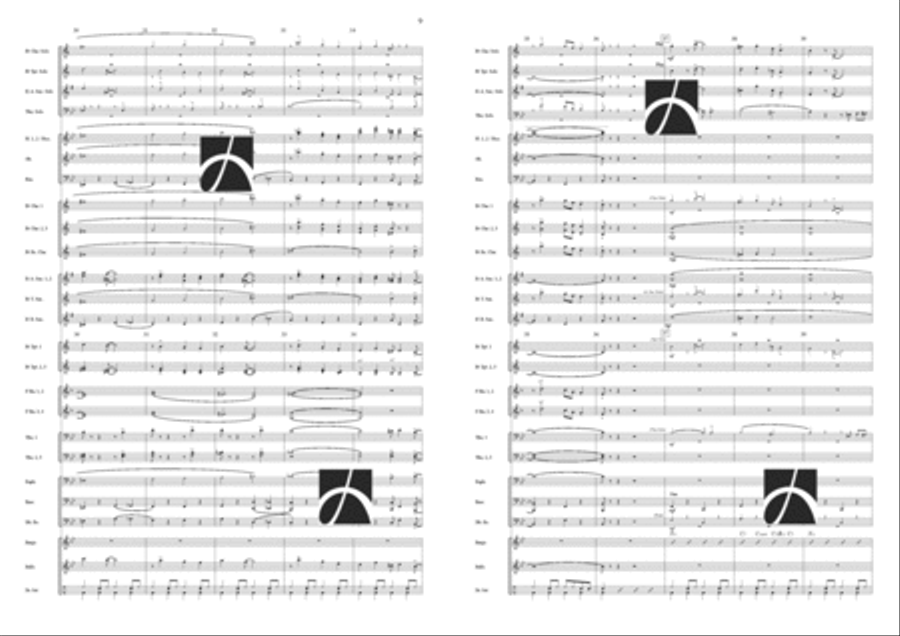 Tribute to Dixie Concert Band scores gallery preview page 5