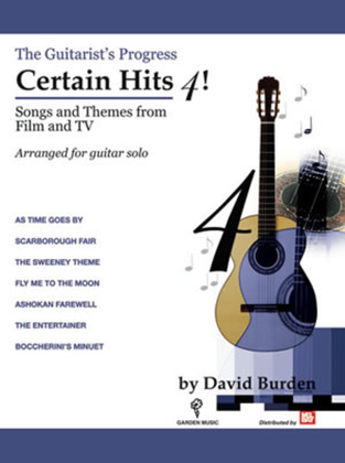 Book cover for Guitarist's Progress Certain Hits 4