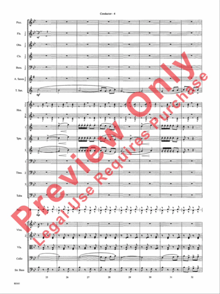 Bugler's Holiday Bugler's Holiday Full Orchestra scores gallery preview page 7