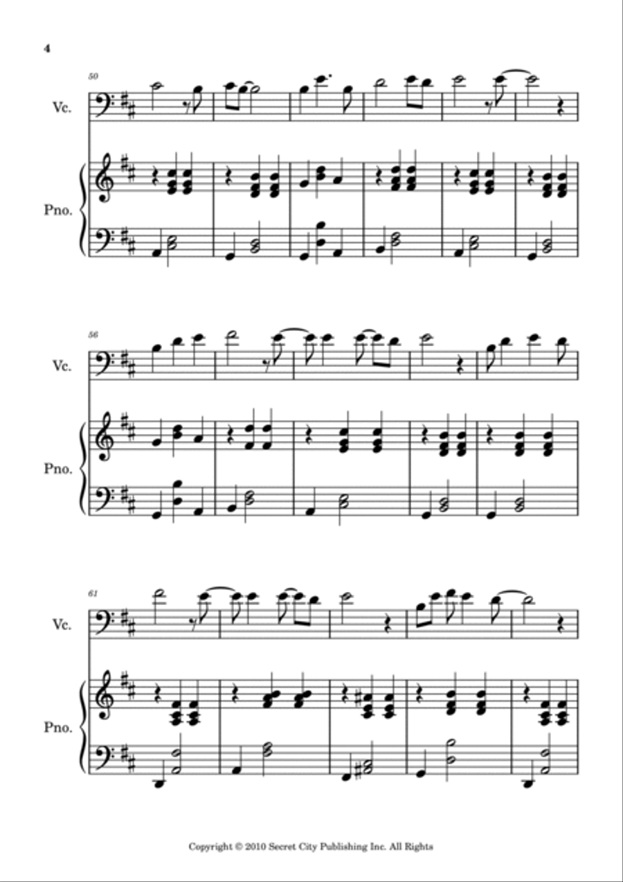 Je Te Laisserai Des Mots Piano scores gallery preview page 4