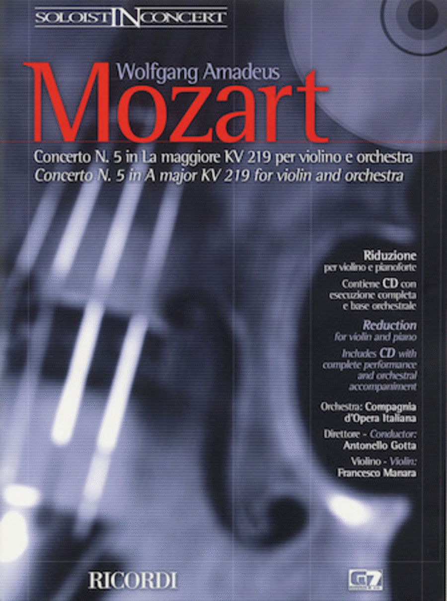 Mozart - Concerto No. 5 in A Major K. 219