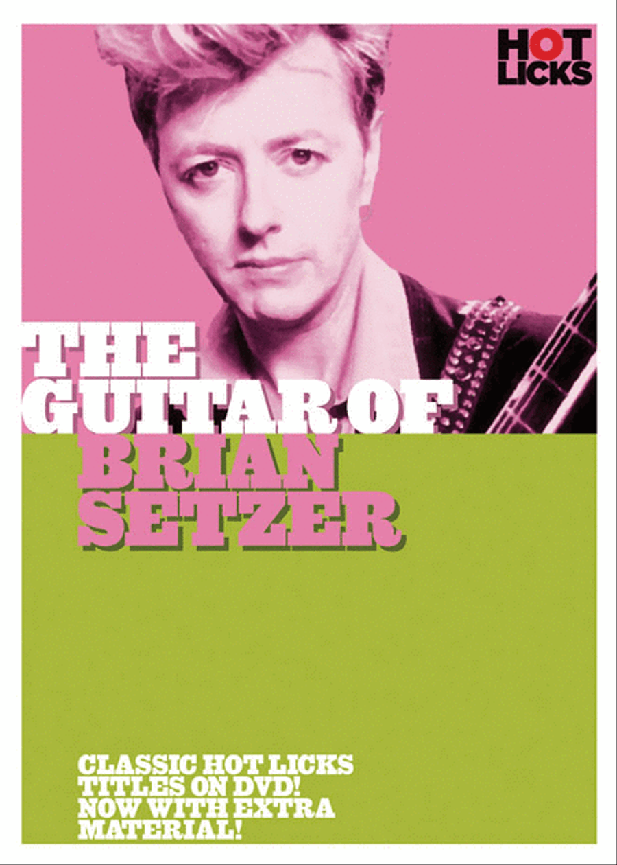 Book cover for The Guitar of Brian Setzer