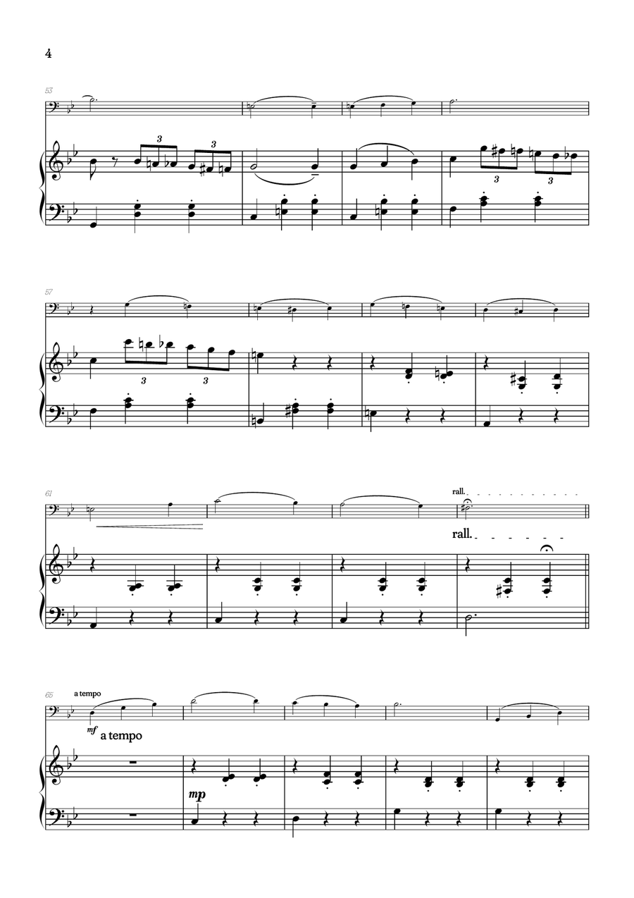 Merry-Go-Round Of Life Piano scores gallery preview page 4