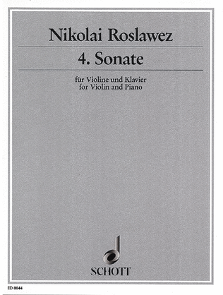 Book cover for Sonata 4 Violin/piano