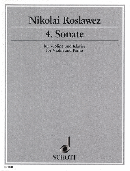 Sonata 4 Violin/piano