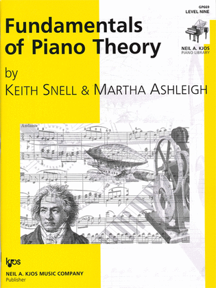 Book cover for Fundamentals of Piano Theory - Level Nine