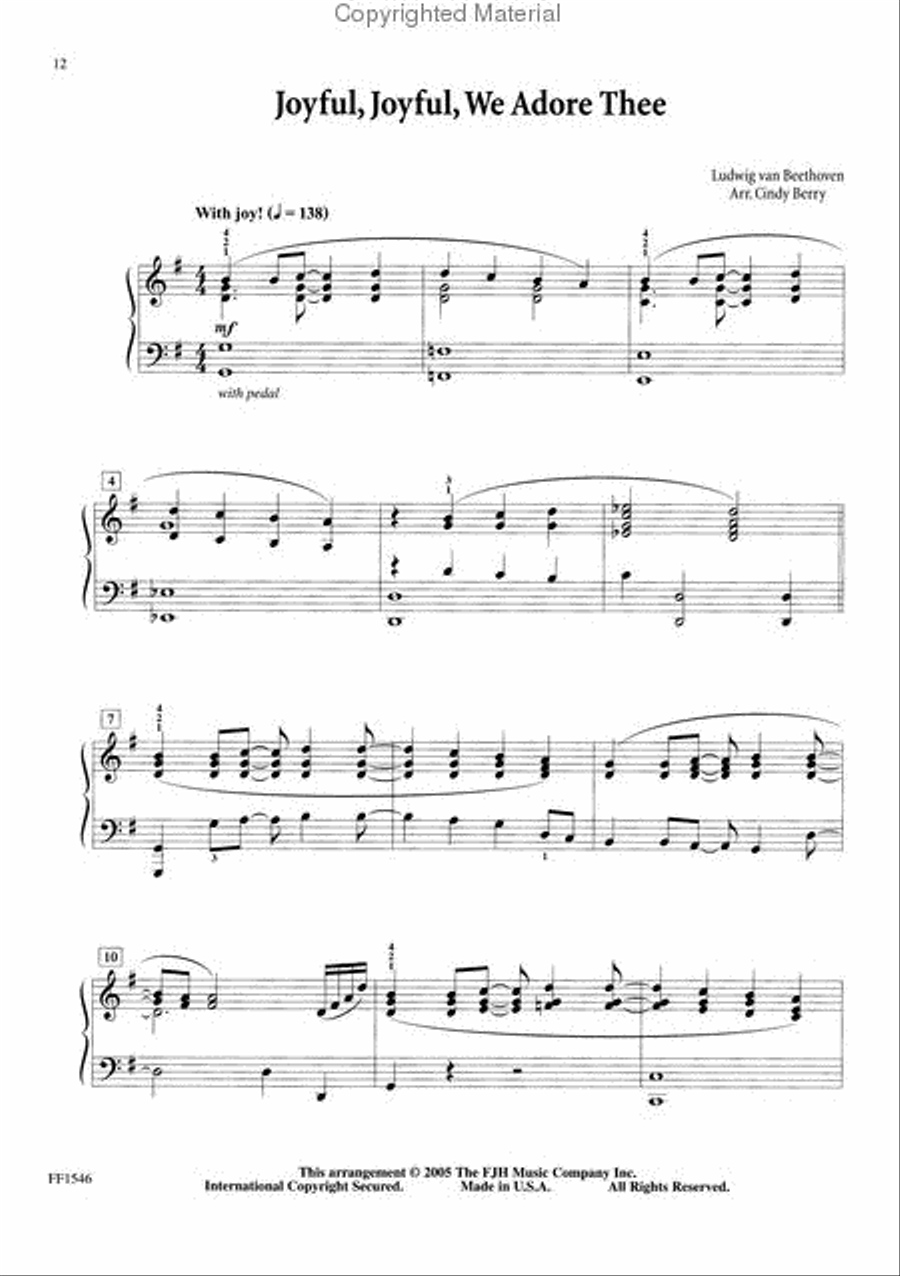 Two-Minute Offertories Two-Minute Offertories Piano Solo scores gallery preview page 3