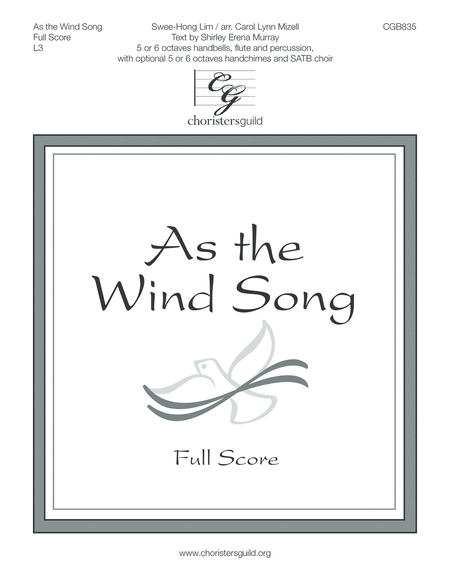 As the Wind Song - Full Score image number null