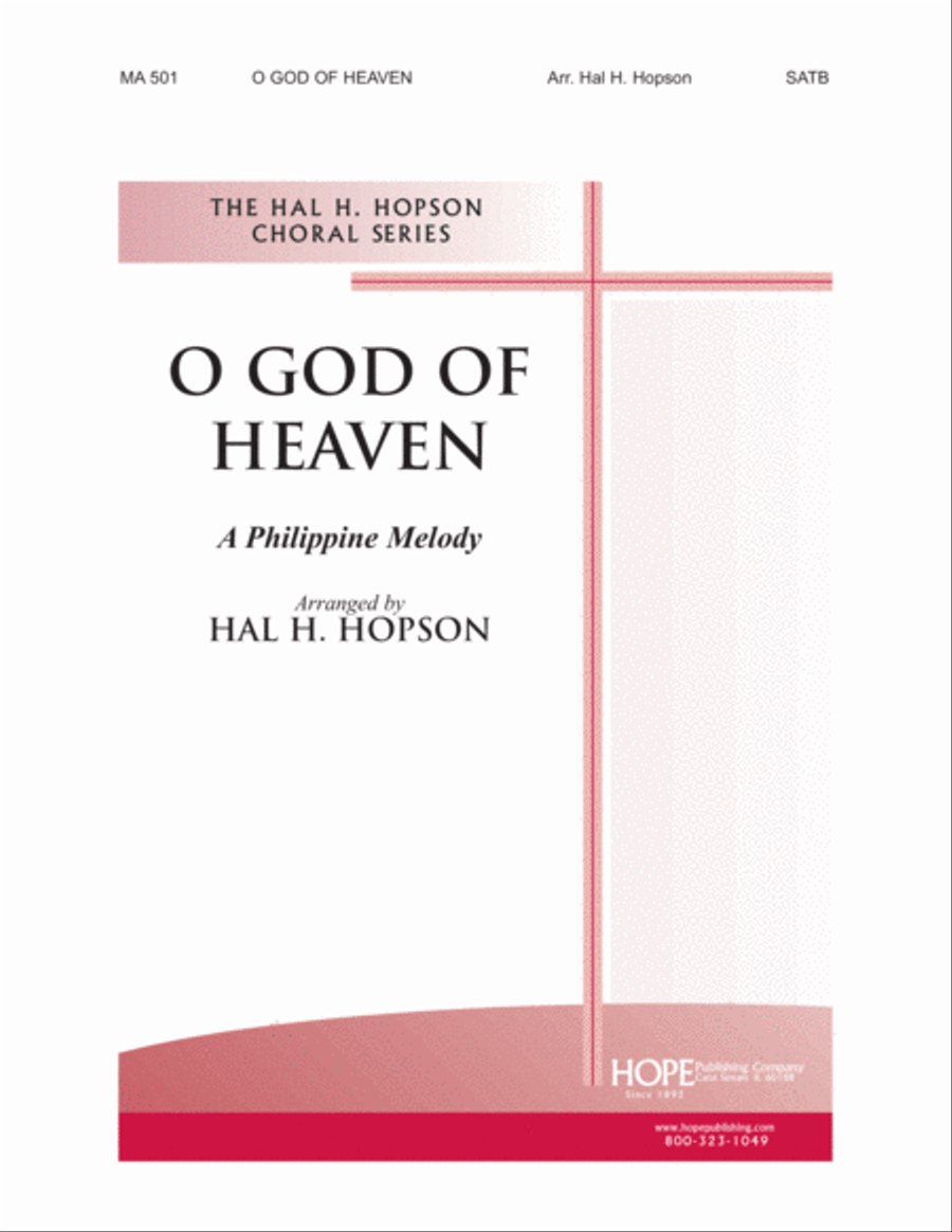 O God of Heaven O God of Heaven Choir scores gallery preview page 1