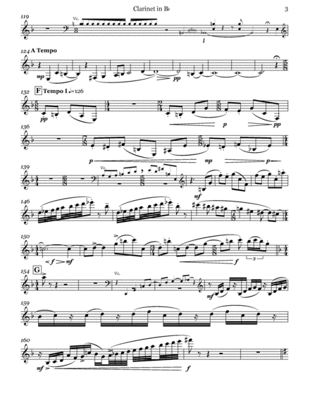 Trio (Clarinet Part)