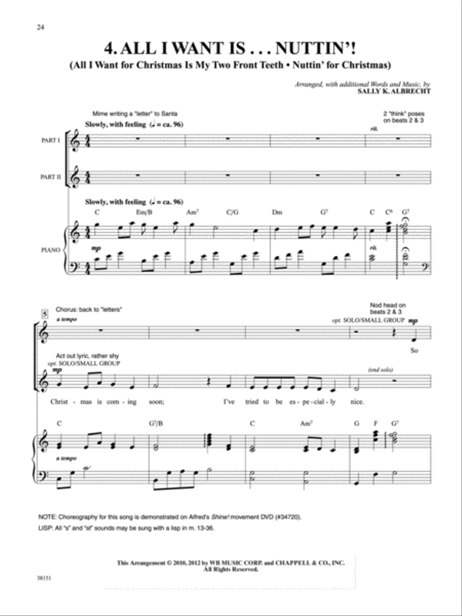 Jingle Bell Jukebox . . . The Flip Side! 2-Part scores gallery preview page 6