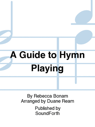 Book cover for A Guide to Hymn Playing