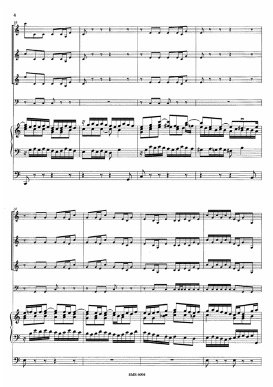 Sonata F Major Trumpet scores gallery preview page 4
