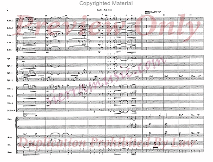 Emily Emily Big Band scores gallery preview page 5