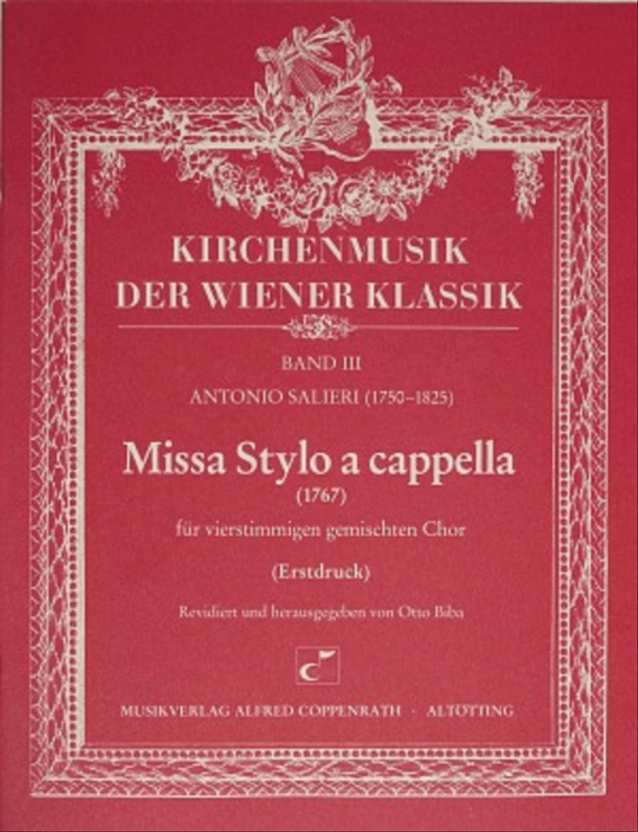 Missa Stylo a cappella 4-Part scores gallery preview page 1